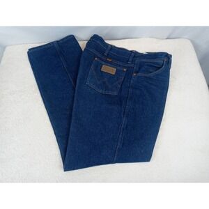 Wrangler 936PWD Cowboy Cut Slim Fit Jeans 38x32 Vintage 90s Y2K Western